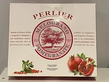 PERLIER MELOGRANO ORGANIC POMEGRANATE SET SHOWER & BODY CREAM 8.4oz NEW
