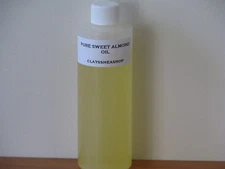 100% PURE ORGANIC SWEET ALMOND CARRIER OIL 1  2  4  8  16 oz