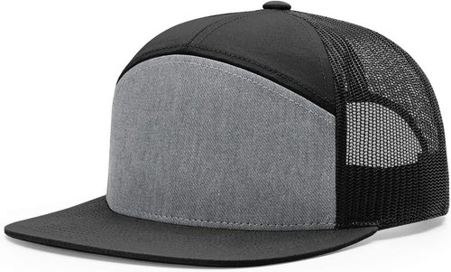 Richardson 7 Panel Trucker Cap - Alternate Brown/Khaki