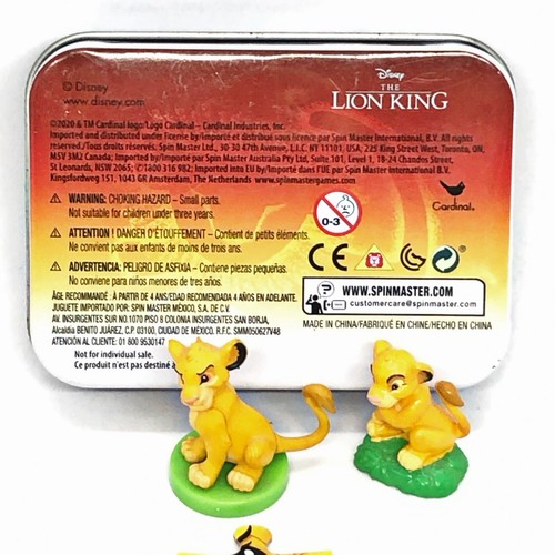 Disney The Lion King Jigsaw Mini Puzzle 24 Pcs Tin Box With 2 Figure Collectible - Picture 9 of 14