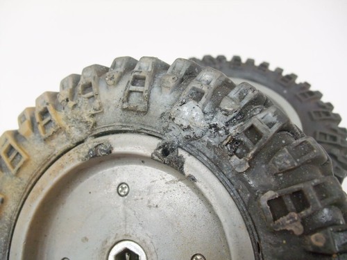 (2) Nylint Mickey Thompson Baja Claw Tires & Wheels 10mm Hex - Picture 4 of 5