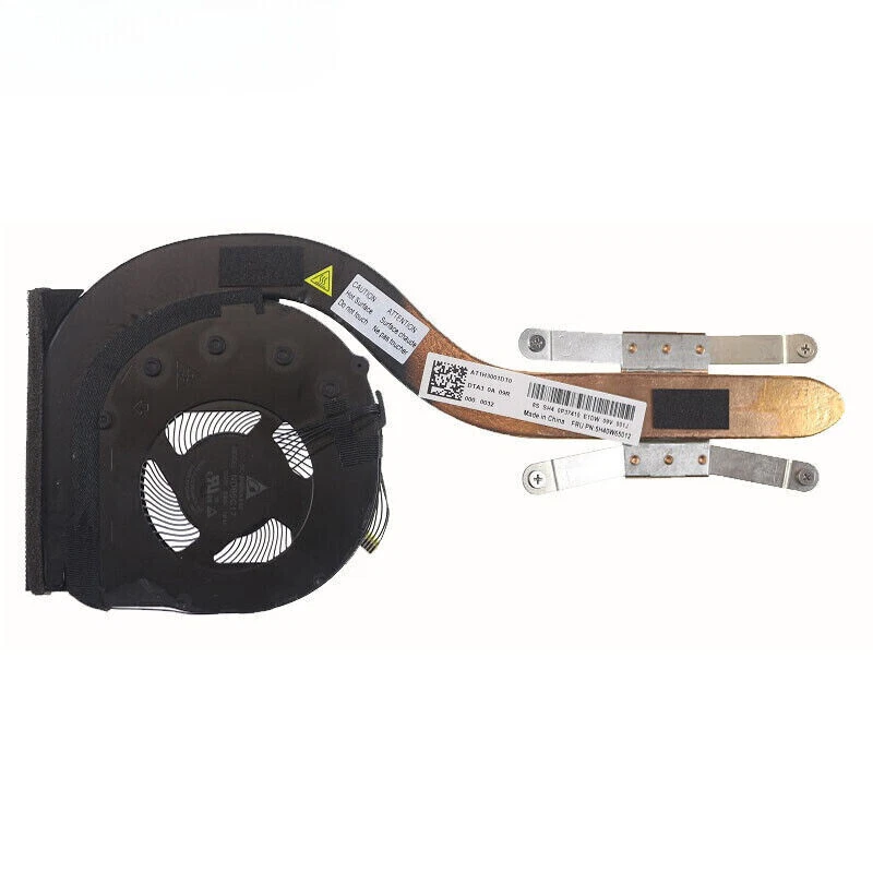 CPU Heatsink Fan For Lenovo Thinkpad X1 Carbon 7th Gen 01YU036 37 5H40W65011 - Image 2 of 2