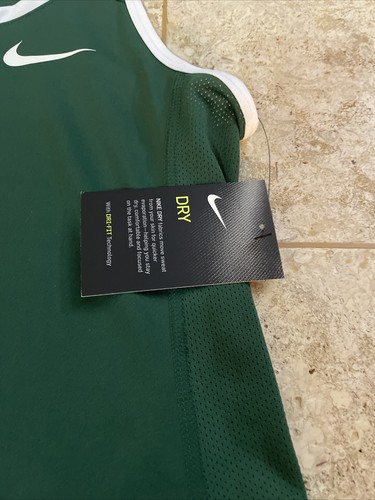 NIKE Girl’s Green Tank Tee Dri Fit Size M / 836318-342 Brand New  - Picture 3 of 5