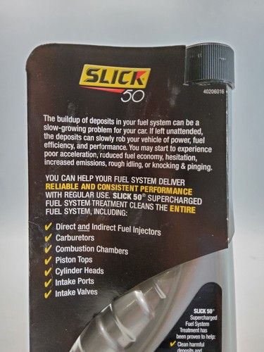 Slick 50 40206016 Supercharged Fuel System Treatment 16-Oz. - Picture 6 of 8