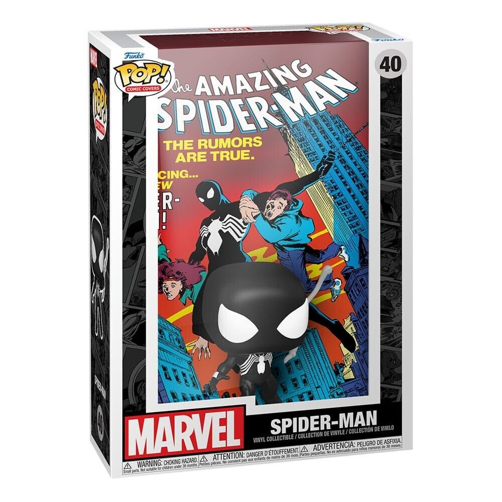 Funko Comic Covers Marvel Amazing Spiderman Issue 252 Black Funko Comic Covers Marvel Amazing Spiderman Issue 252 Black