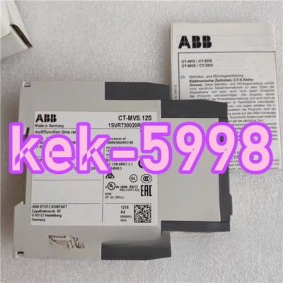 1PC NEW ABB electronic time relay CT-MVS.12S 1SVR730020R3100 #MX