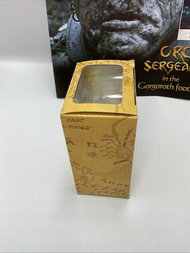 Eaglemoss Lord Of The Rings Figure & Mag #163 Orc Sergeant Gorgoroth Foothills - Foto 3 di 9