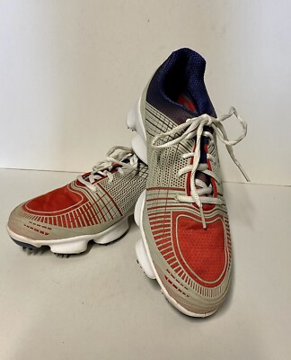 FootJoy Hyperflex II Golf Shoes 51033 FOOTJOY Hyperflex II Golf Cleats Spikes 51033 USA Mens Red  main image 4