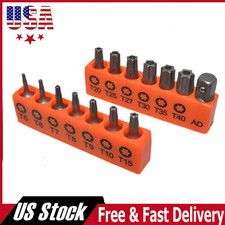 14 Torx Bit Set Torq Hex Star Spanner Tri Wing Screwdriver Tamper Proof Security 14 Torx Bit Set Torq Hex Star Spanner Tri Wing Screwdriver Tamper Proof Security