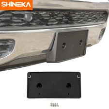 Front License Plate Holder Mount Bracket For Dodge Ram 1500 2019 Black Part