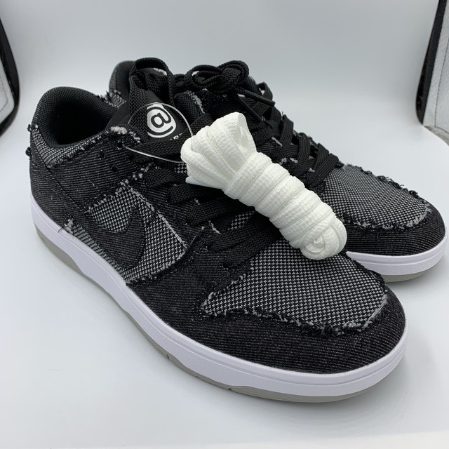 Nike SB Medicom Zoom Dunk Low Elite Size 5 Black Denim 877063-002 Bearbrick | eBay