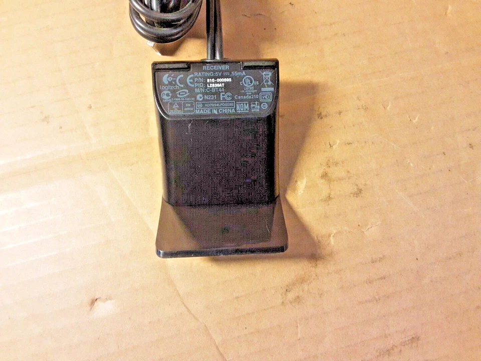 Logitech m/n /ps/2C-BT44 810-000595 USB PS/2 Receiver MOUSE - Image 3 of 4