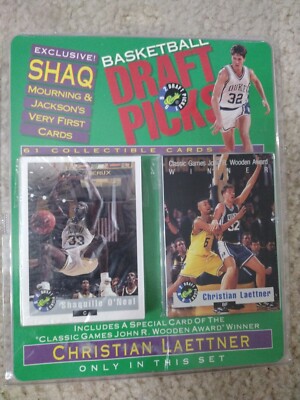 1992 Classic Draft Picks Basketball  Factory Sealed Limited Edition Set - SHAQ.