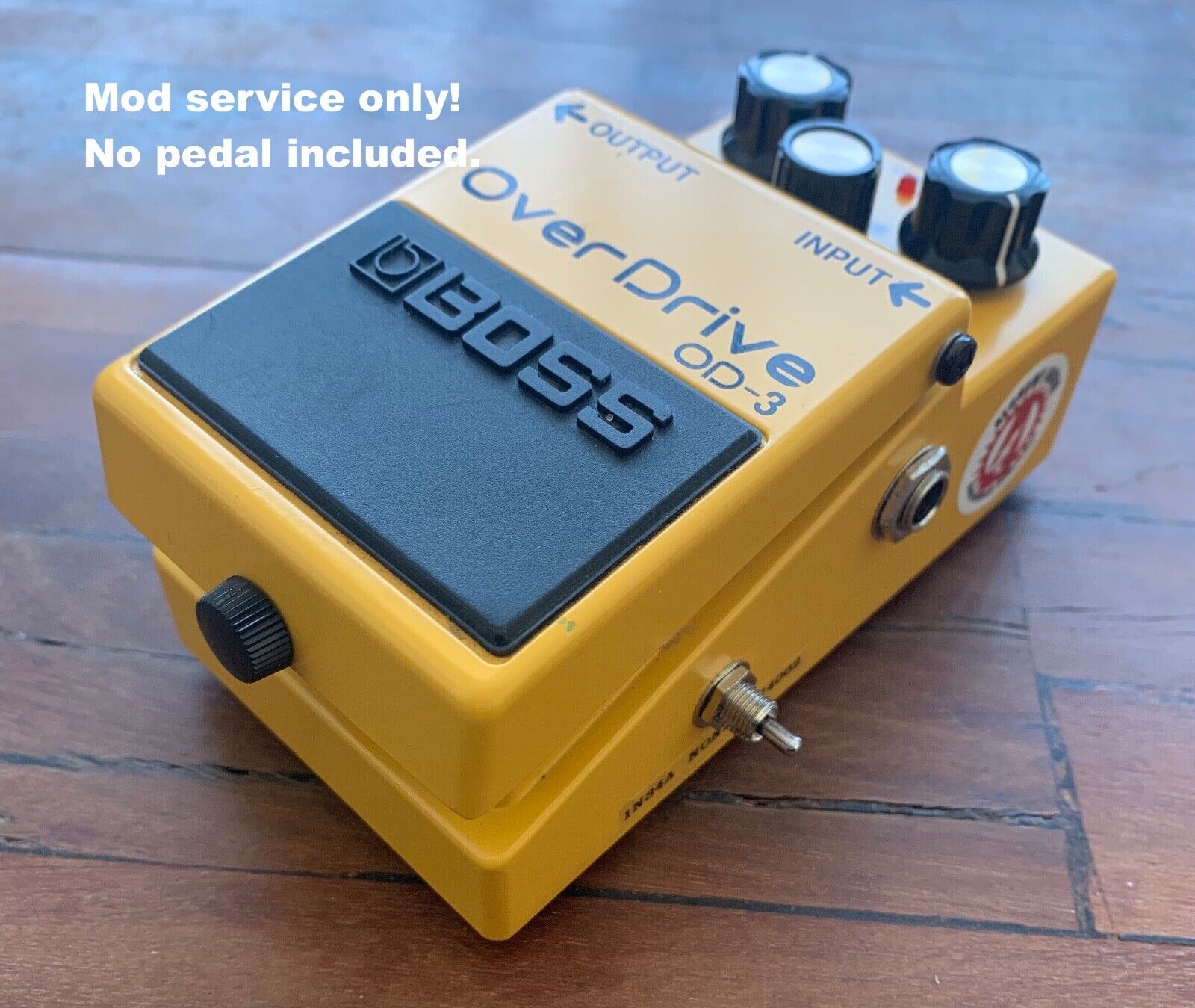 Modify your Boss OD-3 Overdrive Effects Pedal Alchemy Audio Mod