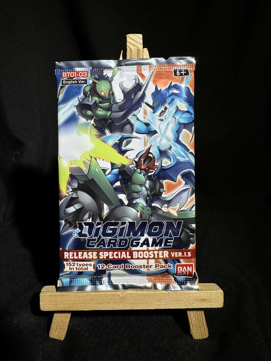 digimon english tcg v1.5 core booster box Digimon: Classic Collection 2025 Digimon TCG Versus Monsters Booster Digimon English Release Special Booster