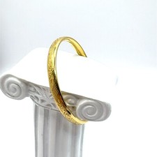 14K Gold Filled Child's Split Bangle Bracelet - 5 Inch Wrist