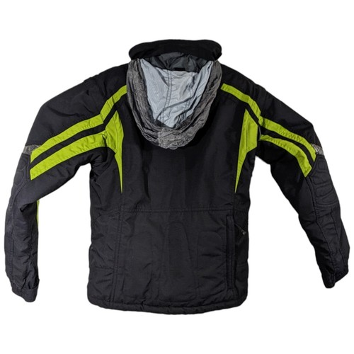 Spyder XT Kids Jacket Ski Snow Snowboard Lined Waterproof Boys Size 14 Black - Picture 4 of 24