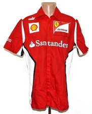 SCUDERIA FERRARI FORMULA 1 F1 2014/2015 RACING SHIRT JERSEY PUMA SIZE L ADULT