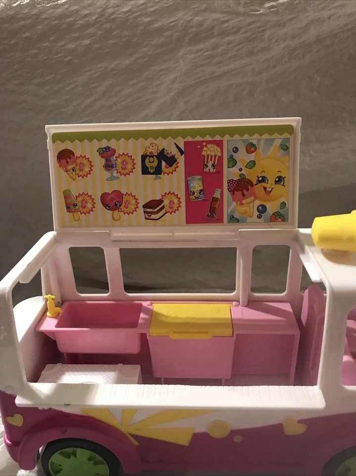 Camión de helados Shopkins furgoneta autobús tiendas Maisy Moo Foto 3 de 4