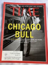 2013 June 10 Time Magazine: Chicago Bull: Mayor Rahm Emanuel (CP100)