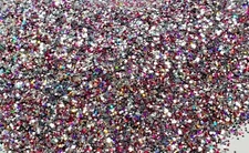 Silver Fuchsia Holographic Metal Flake Glitter .015 Square Automotive Crafting