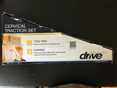 Drive Medical Cervical Traction Set Personal Care Tool Free Durable REF 13004