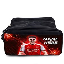 Personalised Rice Boot Bag Football Legend Arsenal School PE Kit Boys Gift NLP41
