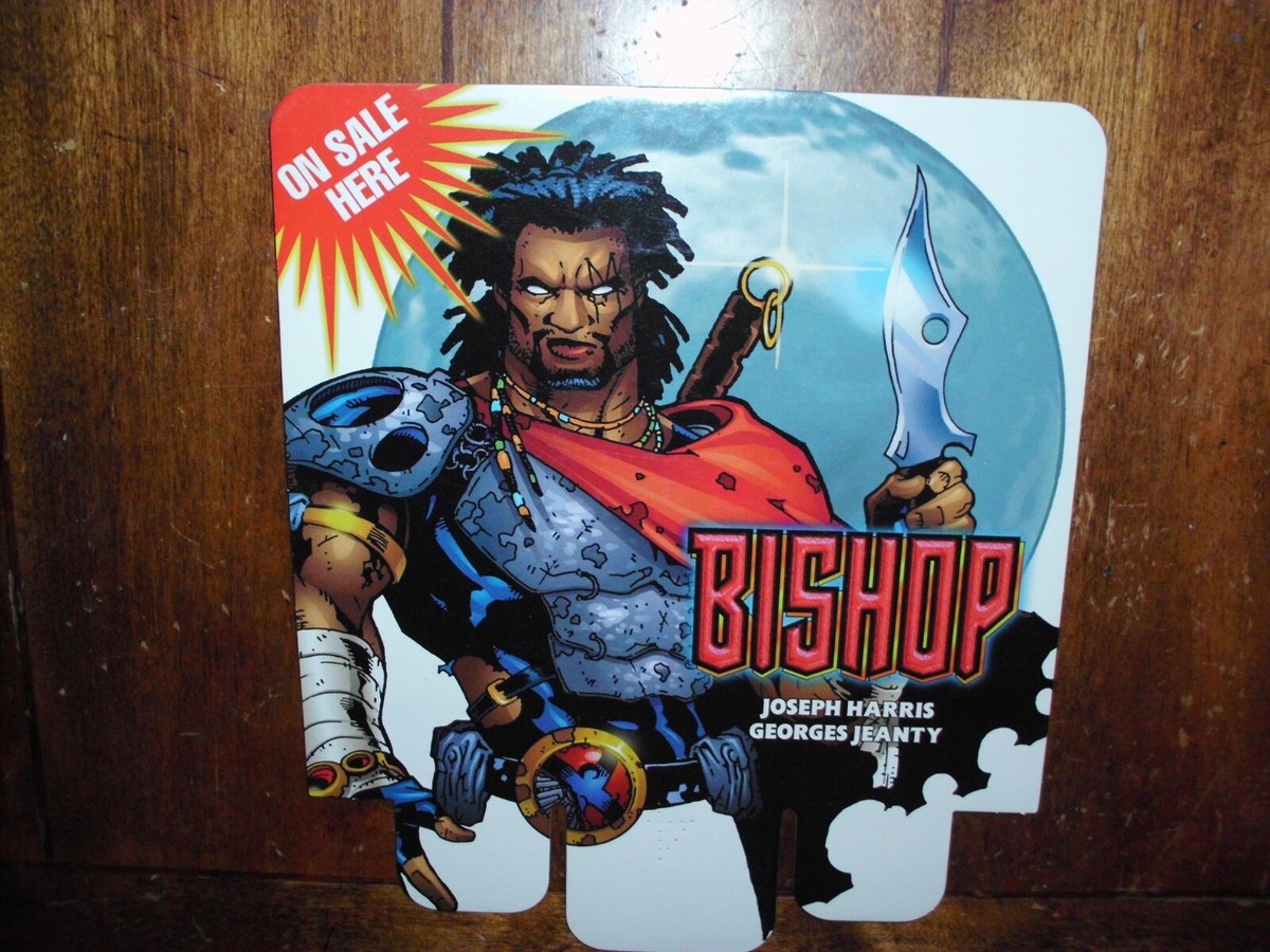 VINTAGE BISHOP X-MEN MARVEL COMICS ON SALE HERE DISPLAY
