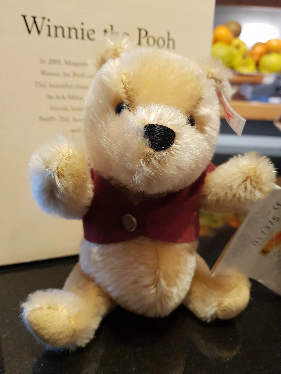 Steiff Mohair Winnie the Pooh Bear 75th Anniversary Edition 2001