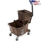 Mop Bucket W/ Side-Press Wringer Commercial Floor Cleaning Janitorial Use
