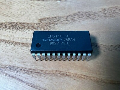 LH5116-10 Sharp - IC SRAM 16KBIT 100NS 24DIP