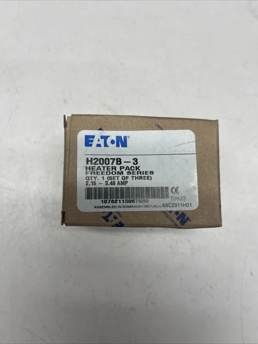 LOT OF 4 EATON H-2007B-3 HEATERS