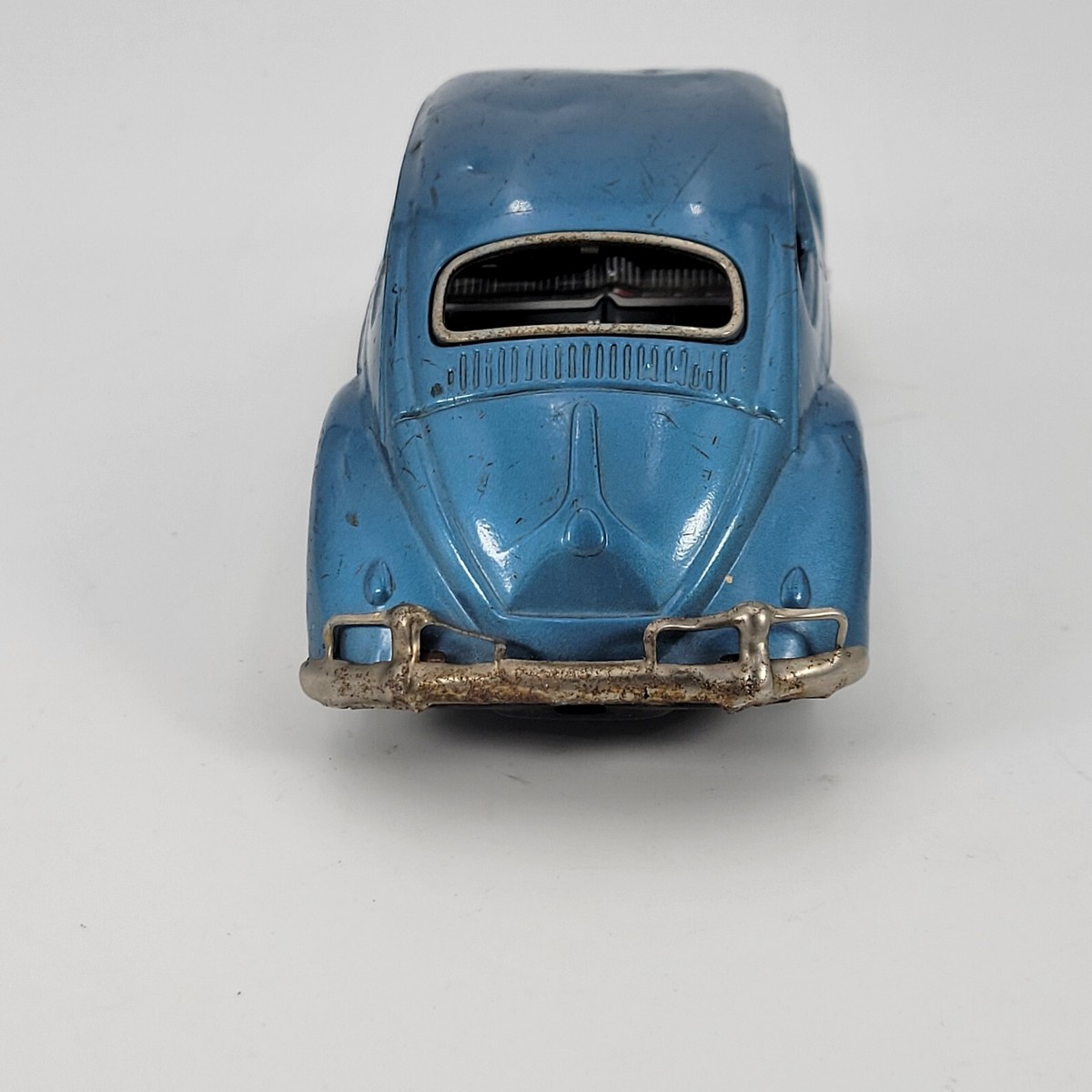 Vintage 60s Japan friction VOLKSWAGEN BEETLE bug 8” TIN toy Vintage 60s Japan friction VOLKSWAGEN BEETLE bug 8” TIN toy