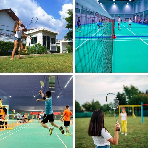 Glodwheat Badminton Net Sports Outdoor Indoor Fitness 20 FT x 2.5 FT, Red - Picture 6 of 7