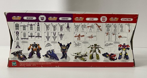 Transformers Cybertron 4-pack Megatron Soundwave Jetfire Optimus Prime USA 2006 - Picture 6 of 11