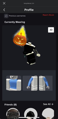headless & korblox account (fully quit) @68326 dc