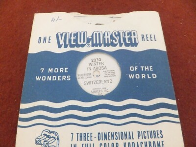 View Master Rolle Winter in Arosa Schweiz