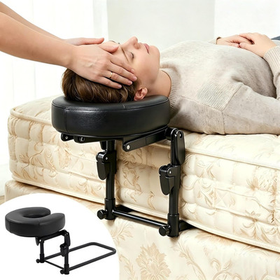 Massage Headrest for Bed Home Mattress Top Massage Kit Adjustable 18'' Height SPA