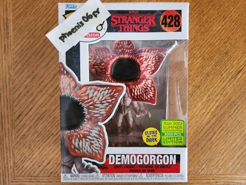 Funko Pop! Demogorgon GITD (Stranger Things #428) 3000 PCs SDCC 2022 Exclusive