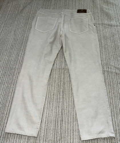BRUNELLO CUCINELLI Beige Denim Button Fly Jeans Sz 50(34" x 29"US) Made In Italy - Picture 14 of 20