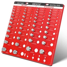 54 Nut and Bolt Thread Checker Standard and Metric,Bolt Size and Thread Gauge...