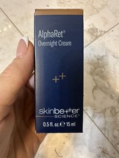 SKINBETTER Science AlphaRet Overnight Cream *.5 oz/15ML * NIB * RETINOL *