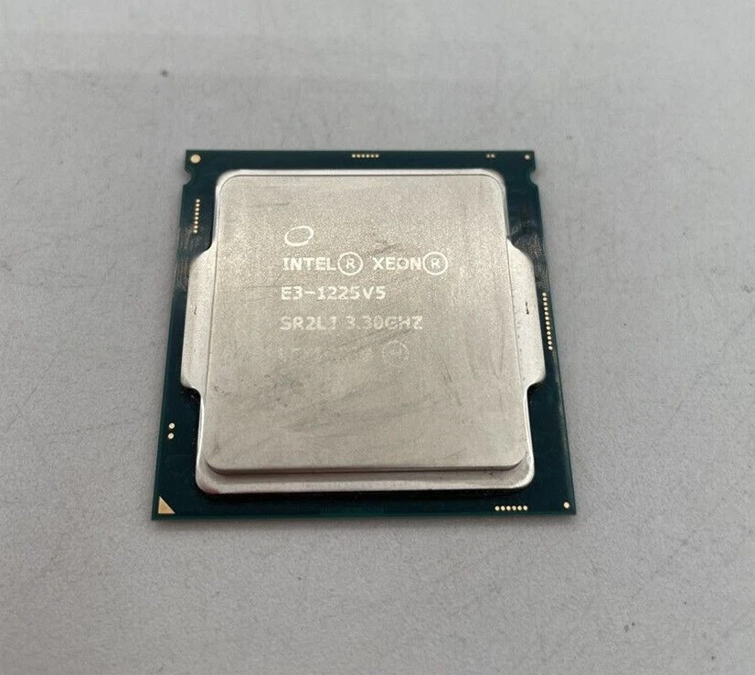 Intel Computer Intel Xeon E3-1225 V5 Processor Model Core