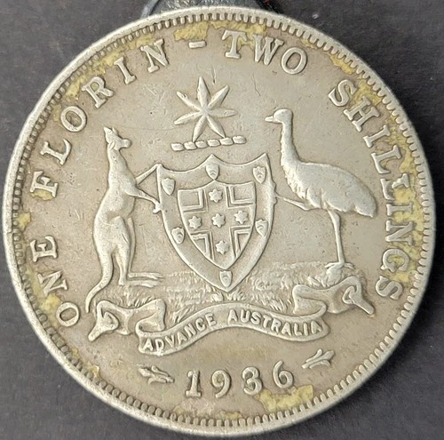 1936 George V Florin — photo from another recent sale