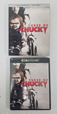 Curse of Chucky Scream Factory Collector's Edition 4K UHD+ Bluray +Slipcover NEW