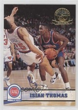 1993-94 NBA Hoops 5th Anniversary Isiah Thomas #67 HOF 1d4