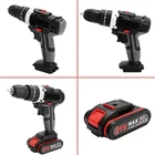 21VF Multifunctional Impact Electric Cordless Drill High-power Lithium Batt VEVA