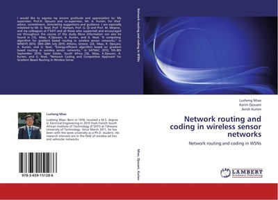 Network routing and coding in wireless sensor networks Lusheng Miao