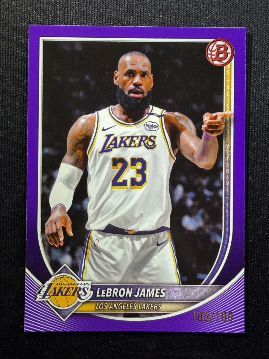 LeBron James Los Angeles Lakers Basketball Sports Trading Cards