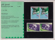 SA26c Netherlands 1988 EUROPA CEPT, presentation pack